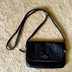 Small black Kate Spade Crossbody Bag